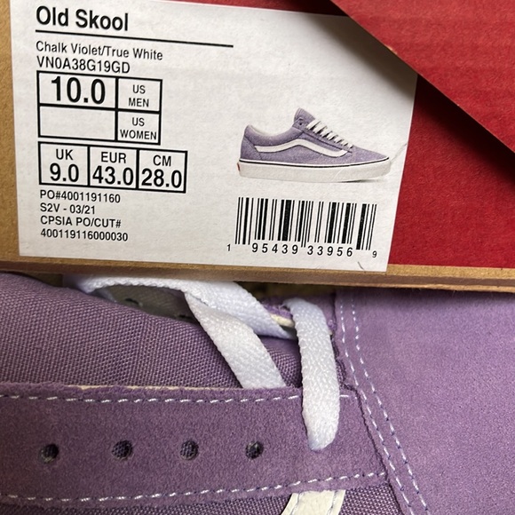 Vans Old Skool Chalk Violet / True White WMNS - Picture 16 of 16